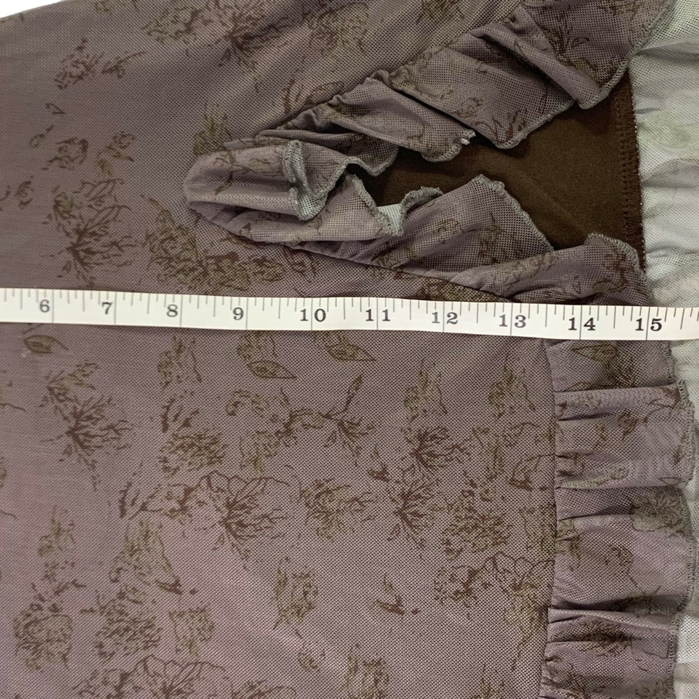 New Pink Mauve Brown Flirty Mini - Picture 11 of 16